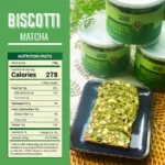 B2T - Biscotti nguyên cám vị matcha trà xanh 200g