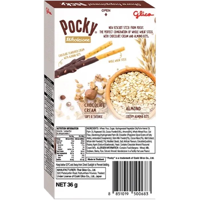 B2T - Glico Pocky vi chocolate hạnh nhân 36g