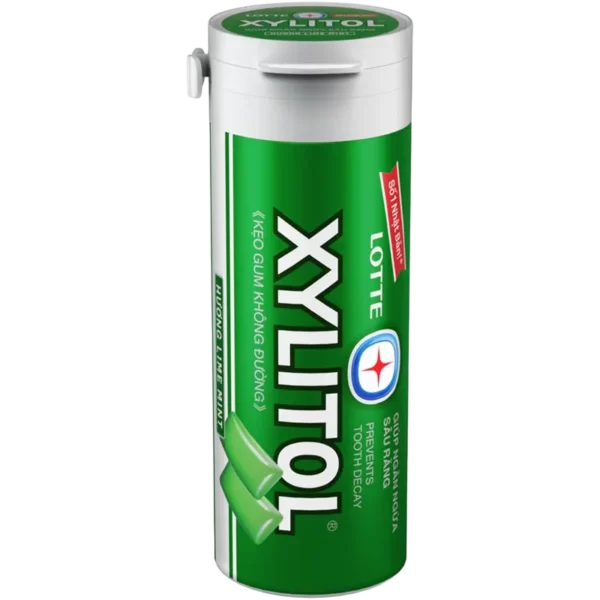 B2T - LOTTE XYLITOL hương Lime Mint (hũ 26.1g)