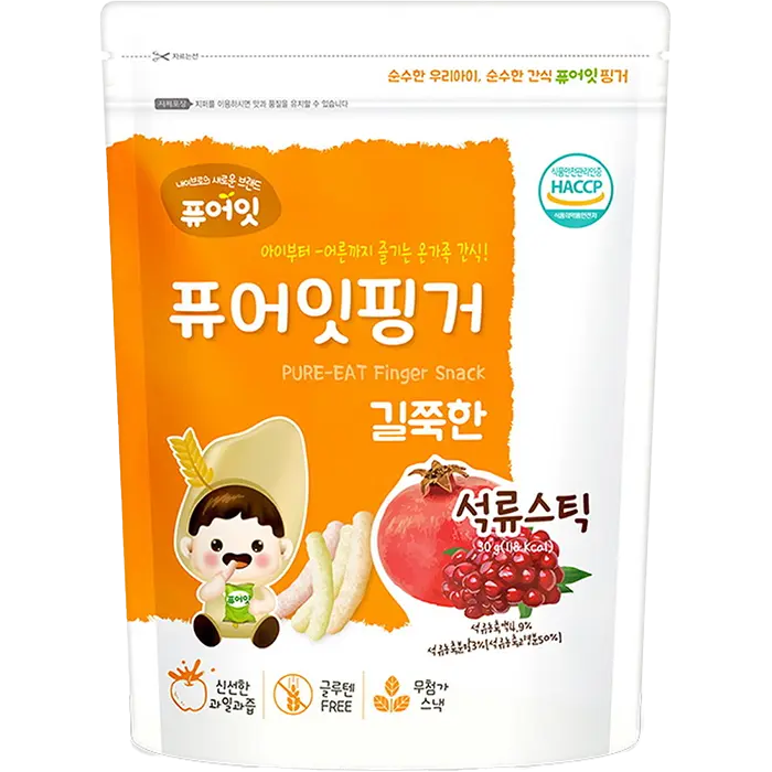 B2T - Naebro Pure Eat dạng que vị lựu đỏ