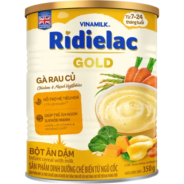 B2T - RiDielac Gold gà rau củ 350g