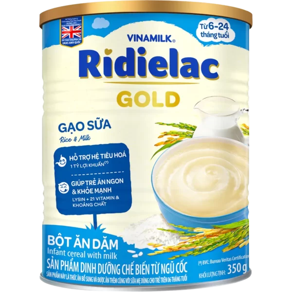 B2T - RiDielac Gold gạo sữa 350g