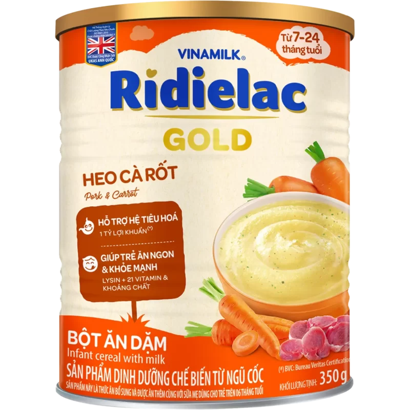 B2T - RiDielac Gold heo cà rốt 350g