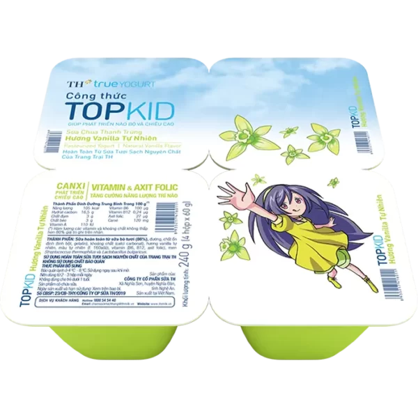 B2T - TH true YOGURT công thức TOPKID hương vanilla